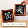 12pcs/set Unframed Pearl Painting Canvas Art Handmade Pearl Material Art Kit Living Room Decor (15x15cm)