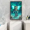 （Big Size）Butterfly Elephant-Full Square Diamond Painting 40*70cm