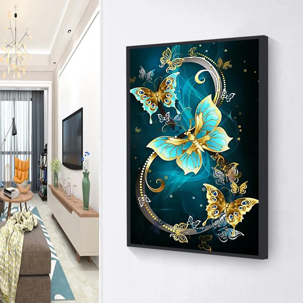 Diamond Painting - Full Round Drill - Butterfly