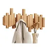 Piano Key Hanger Wall Hanging Porch Wooden Ceative Coat Rack