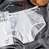 High-waisted leopard print comfortable quick-drying breathable briefs