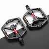 Double DU Bearing MTB Bicycle Pedal Aluminum Alloy Flat Pedals Bike Accessories