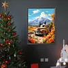 Diamond Painting-DIY Full Round Drill Mountain Car