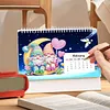 Diamond Painting Fireworks Goblin 2027 Paper Calendar Monthly Flip Tabletop Calendar Kit
