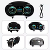 12.3" LCD Digital Cluster Instrument Speedometer For Mercedes C GLC W205 X253