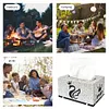 5D DIY Diamond Painting Handmade Crystal Square Tissue Box Kit (Swan)