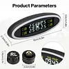 Tire Pressure Monitoring System with 4 Sensors Wireless TPMS for Car SUV Sedan