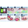 3pcs Butterfly Rhinestone Hair Clip DIY Crystal Bowknot Barrettes Kit