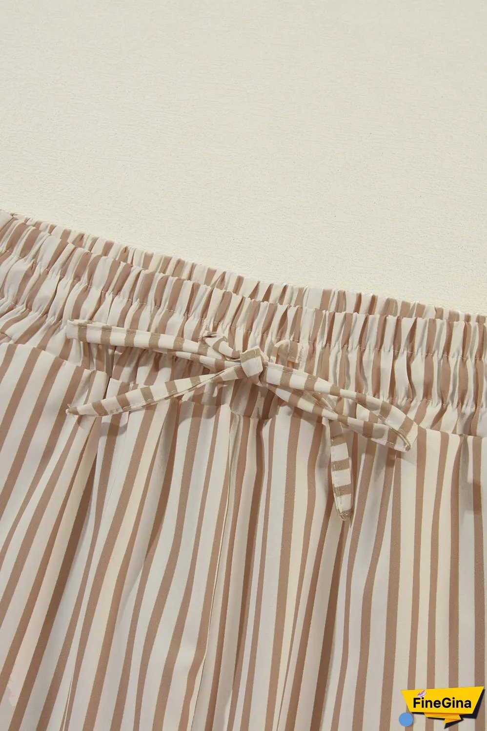 Lightweight Linen Blend Wide Leg Pants