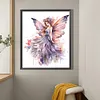 【Limited Stock Sale】Butterfly Girl-Paint by Numbers Acrylic Paintingg 50*60CM(Watercolor)