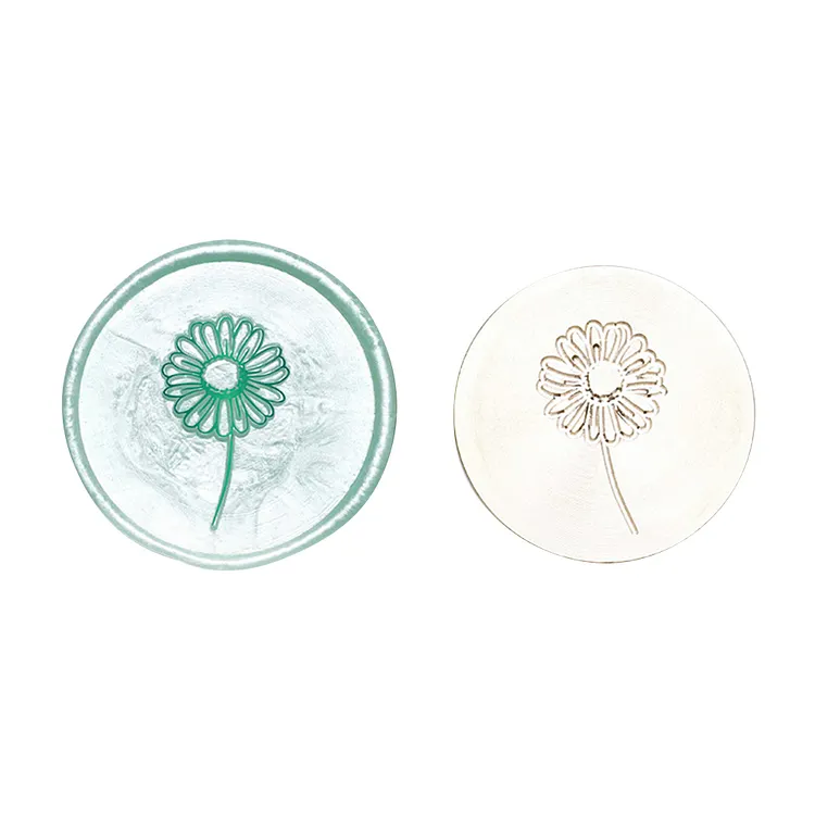 Diy Fire Lacquer Round Sealing Wax Stamp Head gbfke