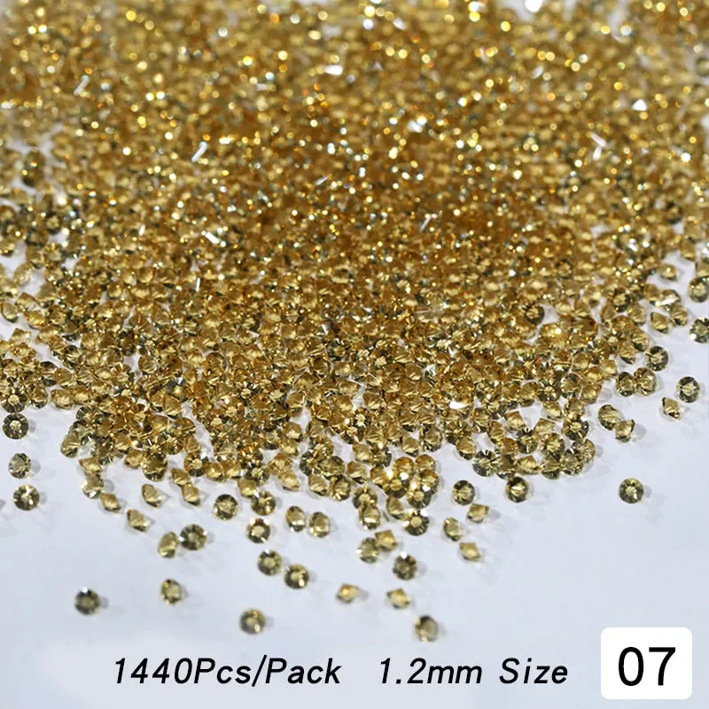 48pcs Mixed Size Aurora Little Bear Nail Art Accessories Resin Kawaii Bear Stereo FlatBack 3D Fashion Fingernail DIY Decoration-Nail Inspo