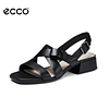 ECCO&reg; Damskie sandały z jagnięcej sk&oacute;ry