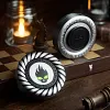 Trendy EDC Little Devil Fidget Gyro Ratchet Ding Ding Stress Relief Artifact Mechanical Push Card Pa Pa Coin Stress Relief Toy