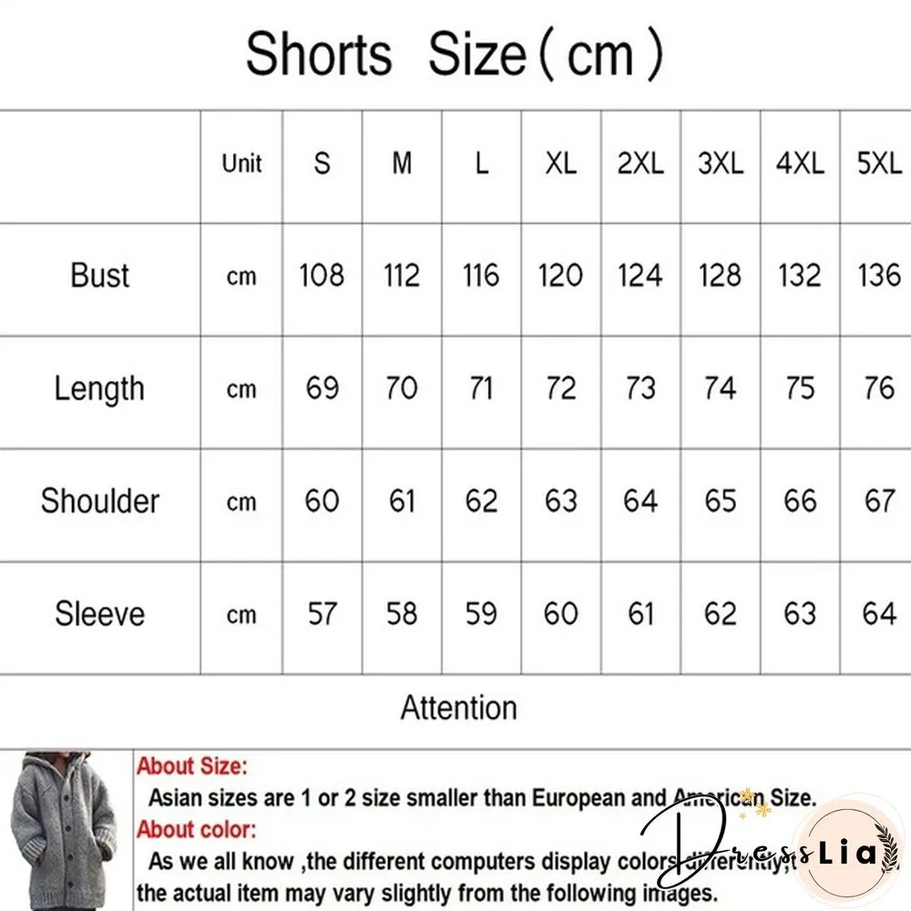 Women Fashion Mid-length Button Up Knitted Cardigan Jackets Ladies Casual Autumn and Winter Hooded Sweater Coats Strickjacke Damen
