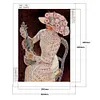Diamond Painting-DIY Crystal Rhinestone Lady