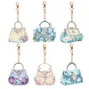 6PCS Diamond Painting Keychains Special Shape Double Sided Diamond Art Ornaments Kit