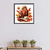 Autumn Animal Cup-Paint by Numbers Acrylic Painting 40*40CM(Watercolor)