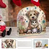 Acrylic Cats Dogs Diamond Painting Paper Towel Napkin Holder for Home Art Crafts