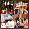8PCS DIY Diamond Painting Art Wine Glass Charms Paws Pendant Kits