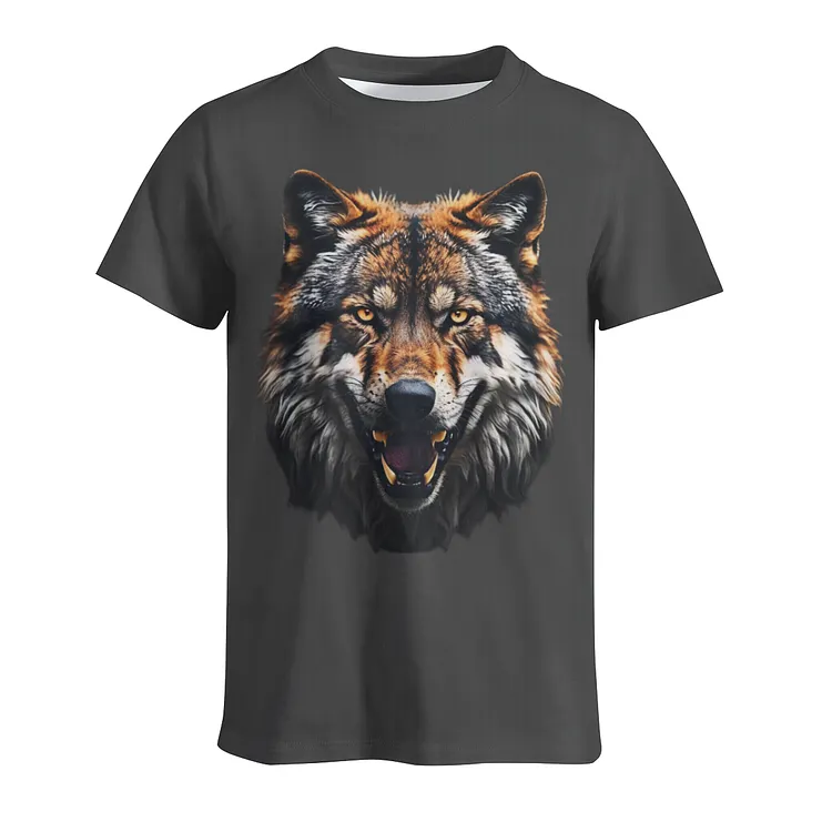 Wolf Shirt Staring
