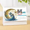 2026 Diamond Painting Monthly Calendar Kit Diamond Art Calendar for DIY Crafts Party