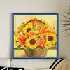 Sunflower - 9CT Full Beaded Cross Stitch Kit(40x40cm)