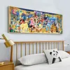 (Big Size) 5D Diamond Painting  Family Full Round Drill DIY Cartoon Rhinestone