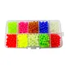 1000pcs/box Luminous Fishing Beads Hard Plastic Round Glow Beads Fishing Stopper