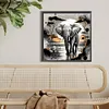 Diamond Painting-DIY Full Round Drill Elephant(40*40 CM)