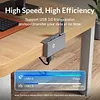 USB 3.0 HUB Aluminum External Multi 4 Ports USB Splitter Adapter