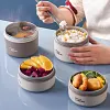 Bo&icirc;te &agrave; Lunch &Eacute;tanche Avec Isolation Thermique En Acier Inoxydable