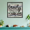 Letters-11CT Stamped Cross Stitch Kit(36*36cm)