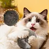 5pcs 3 Inch Rabbit Fur Ball Cat Toy Furry Catnip Toy Ball for Kicks & Games