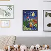 【Limited Stock Sale】Full Cross Stitch Embroidery 14CT Stamped/Counted Sun Cat Needlework Home Ornament(Brand)