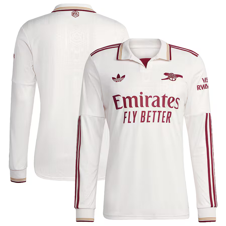【S~4XL】Arsenal 25/26 Third long sleeves Football Jersey