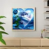 Dolphin-Paint By Numbers Acrylic Painting 40*40cm