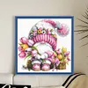 (US Local)Gnome - 9CT Partial Beaded Cross Stitch Kit(39x39cm)