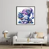 Blueberry Gnome - 11CT Stamped Cross Stitch - 45*45cm