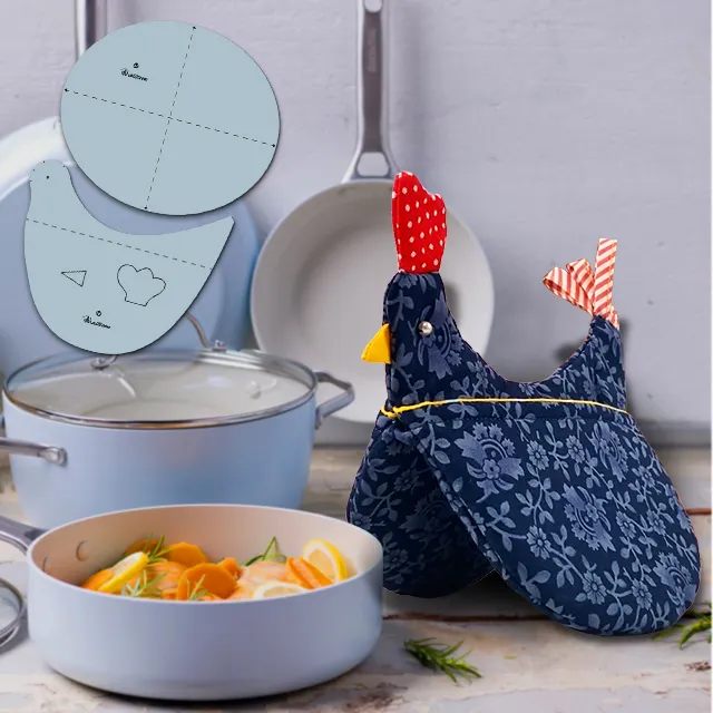 Popular Chicken Potholder&mdash;&mdash;With Detailed Instructions
