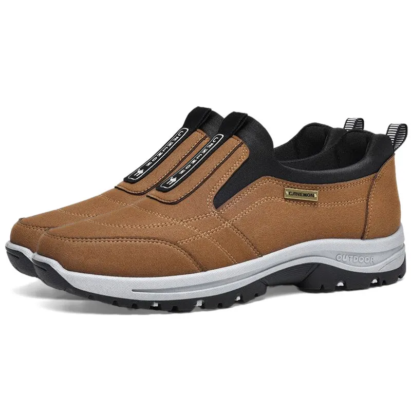 🔥Authenticity Guaranteed-Men's Comfortable Waterproof Breathable Orthopedic Walking Shoes Hiking Shoes