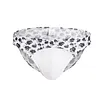 Men's see-through mesh sexy printed underwear