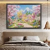 Pastoral Scenery Cottage-11CT Stamped Cross Stitch 85*65cm/33.46*25.59in(Big Size)