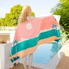 Double-sided Velvet Beach Towel For Seaside Swimming, Water-Absorbent And Sand-Free Bath Towel, Breathable, Skin-Friendly, Quick-Drying BeachTowel For Swimming, Travel, Men And Women