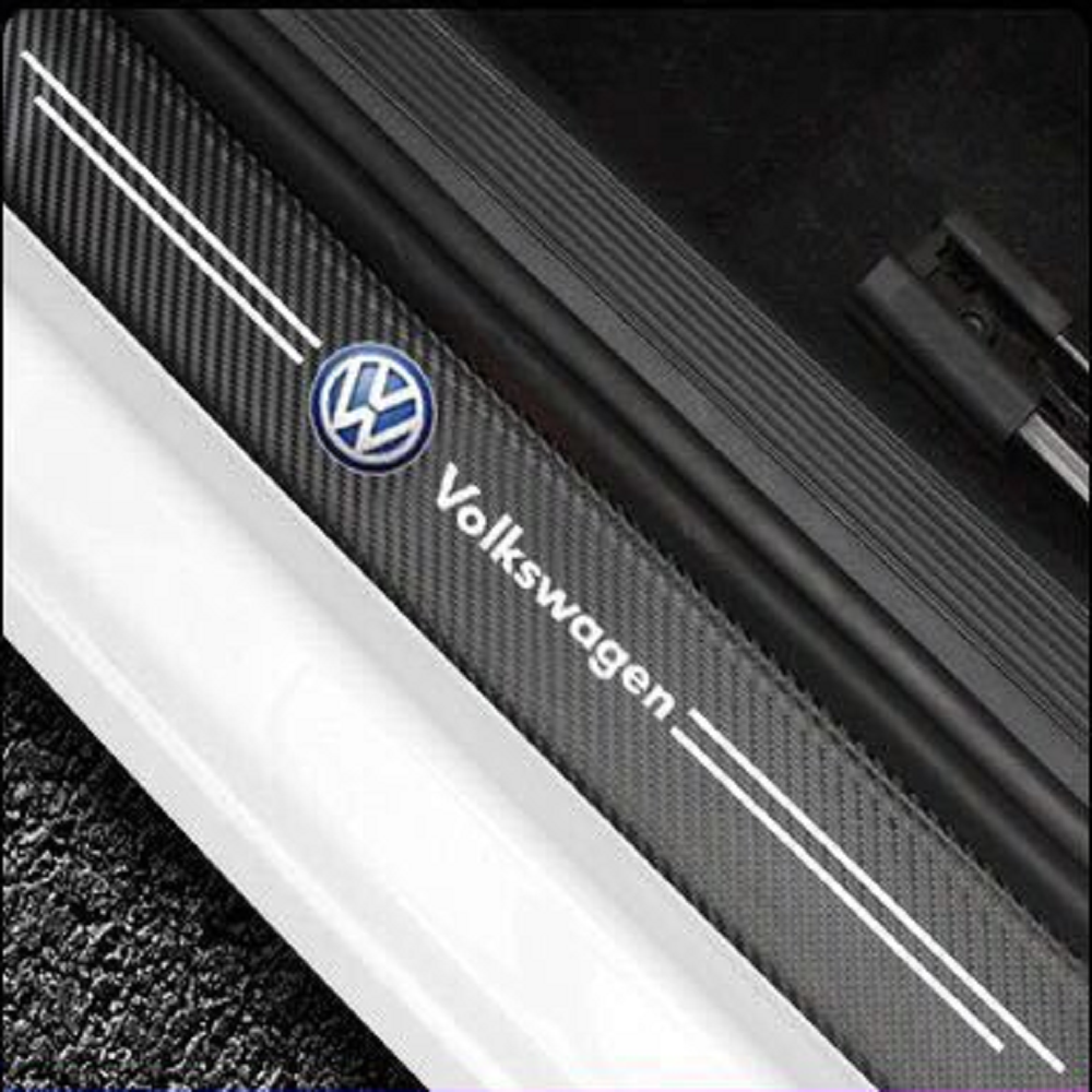 Carbon Fiber Car Threshold Sticker (4PCS)