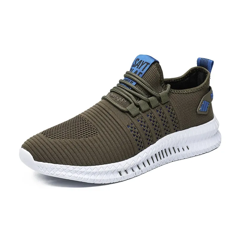 Men Shoes Light Mesh Comfortable Casual Men's Sneaker Breathable Non-slip Wear-resistant Outdoor Walking Shoes Zapatillas Hombre
