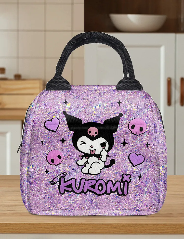 Cute Kuromi Anime Lunch Bag
