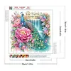 (US Local)4Pack Peacock-Special Shaped Diamond Painting Kit(30x30cm)