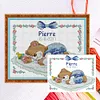 Bear Baby-14CT Counted Cross Stitch 25*20cm(Brand)