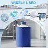 [US Local Warehouse] 20L Liquid Nitrogen Tank Cryogenic Container with 3 Canisters & Carry Bag Liquid Nitrogen (LN2) Dewar for Beauty Industry Semen Preservation